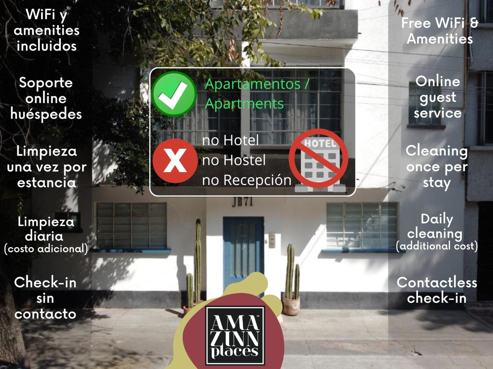 Amazinn Places La Condesa Roma مدينة مكسيكو المظهر الخارجي الصورة
